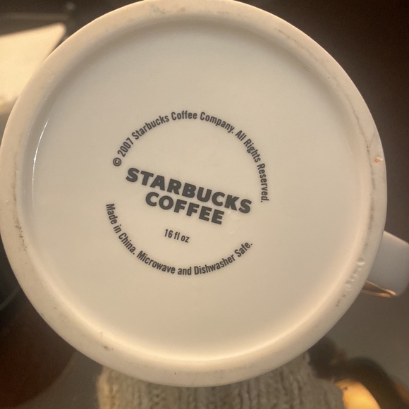 STARBUCKS 2007 baseball mug. 16floz - Picture 4 of 4